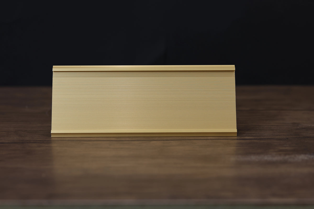 GOLD ALUMINUM STAND – 8×24 CM F-11