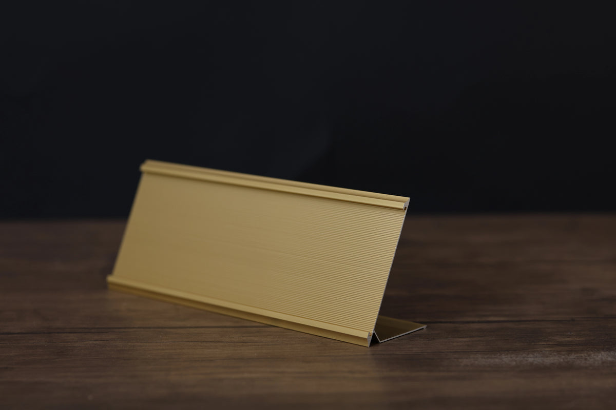 GOLD ALUMINUM STAND – 8×24 CM F-11