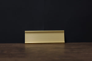 GOLD BRUSHED ALUMINUM STAND 5×20 CM F-13