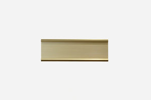 GOLD BRUSHED ALUMINUM STAND 5×20 CM F-13