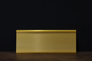 GOLD SNAP ALUMINUM STAND – 8×24 CM F-09