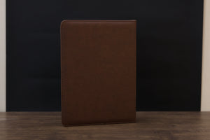 BROWN LEATHER COVER WITH POCKET SH-07-2