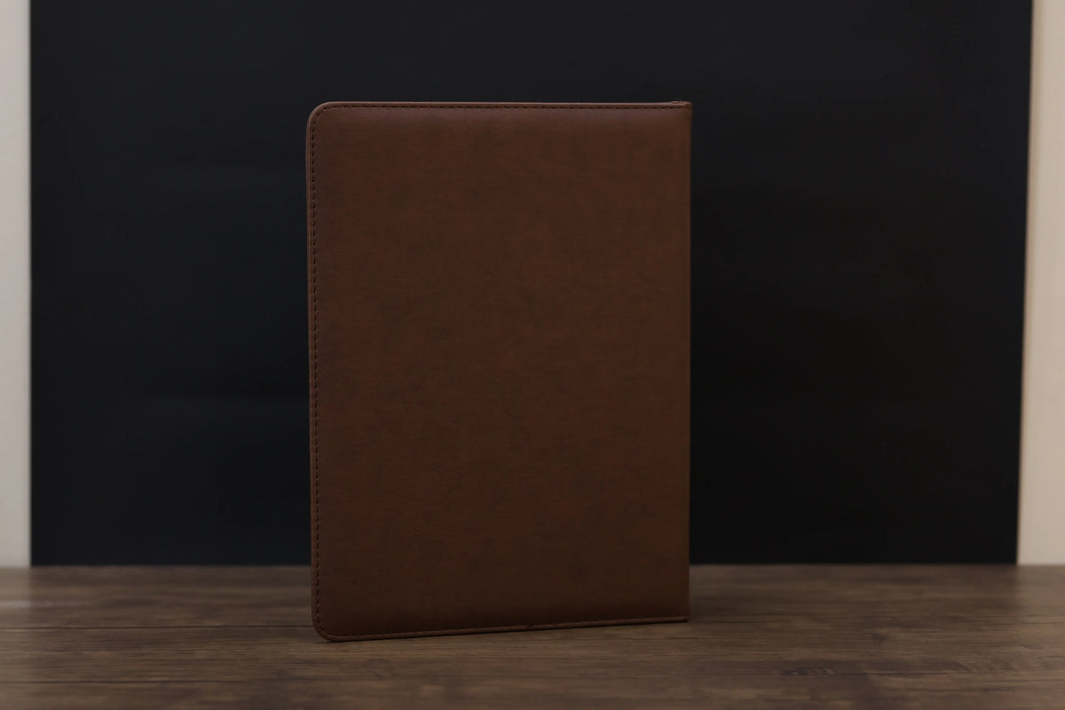 BROWN LEATHER COVER WITH POCKET SH-07-2