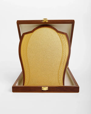 MEDIUM ORNATE WOODEN SHIELD WW-05