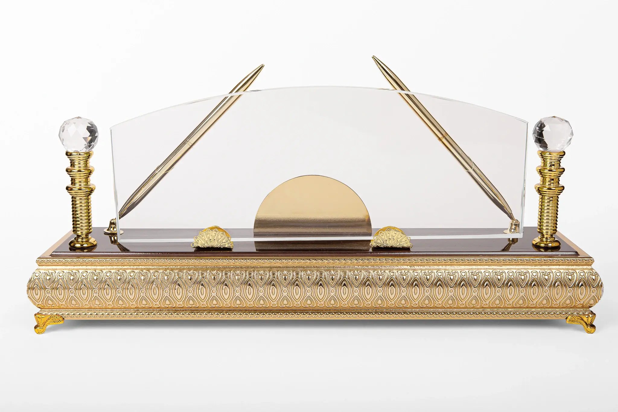 CRYSTAL DESK STANDS
