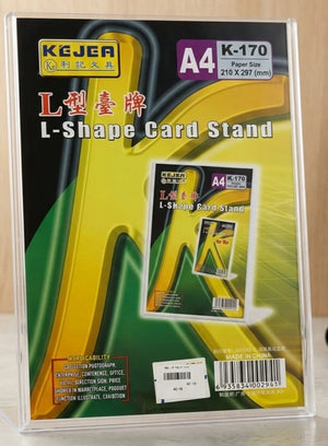 HEAVY-DUTY A4 ACRYLIC STAND AK-10