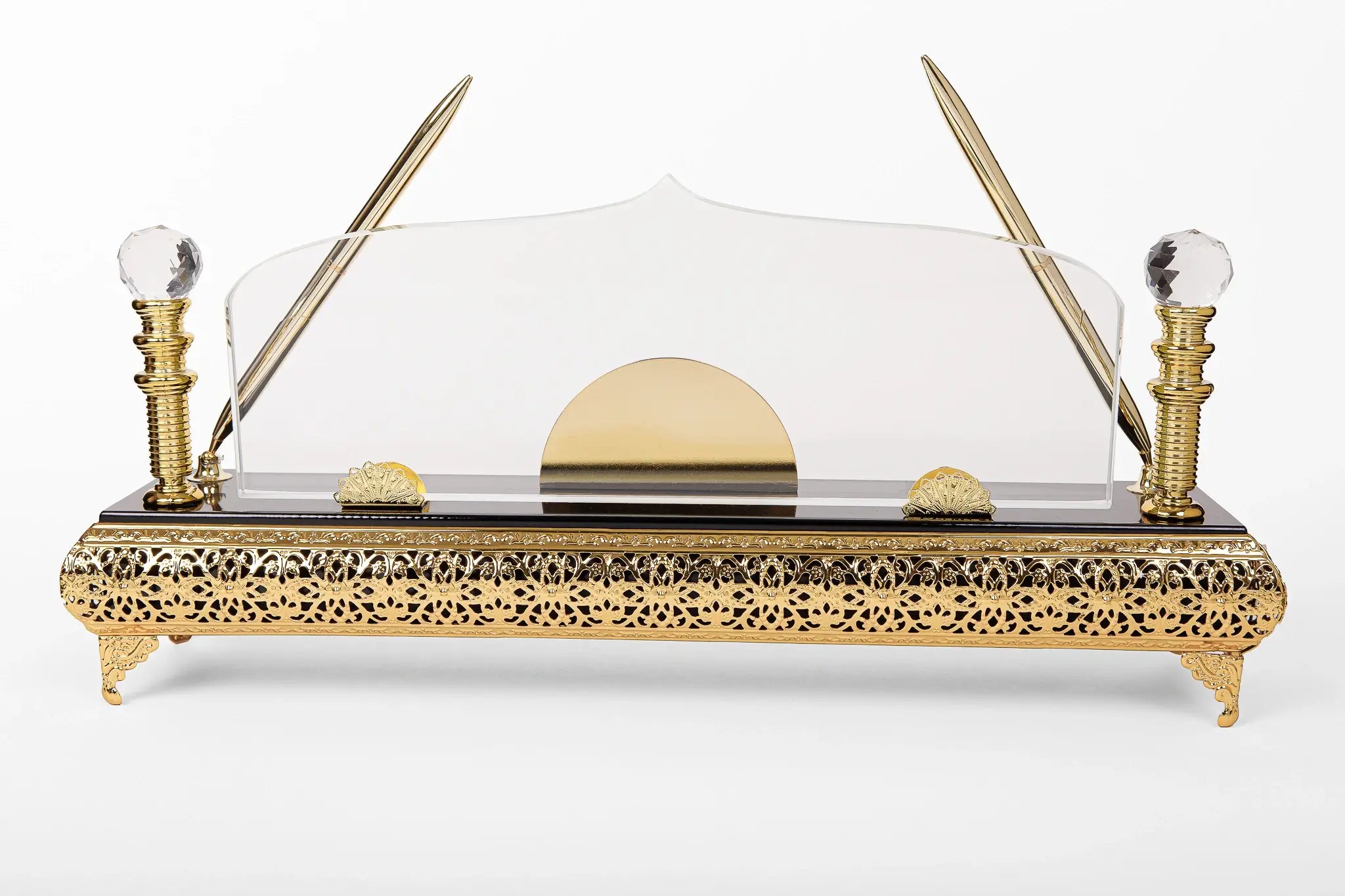 BLACK WOOD DESK PYRAMID GRILL AS-AH-43 ( WHOLESALE )