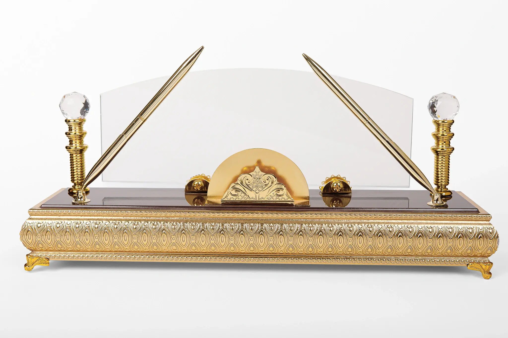 BLACK WOOD DESK PYRAMID GRILL AS-AH-45