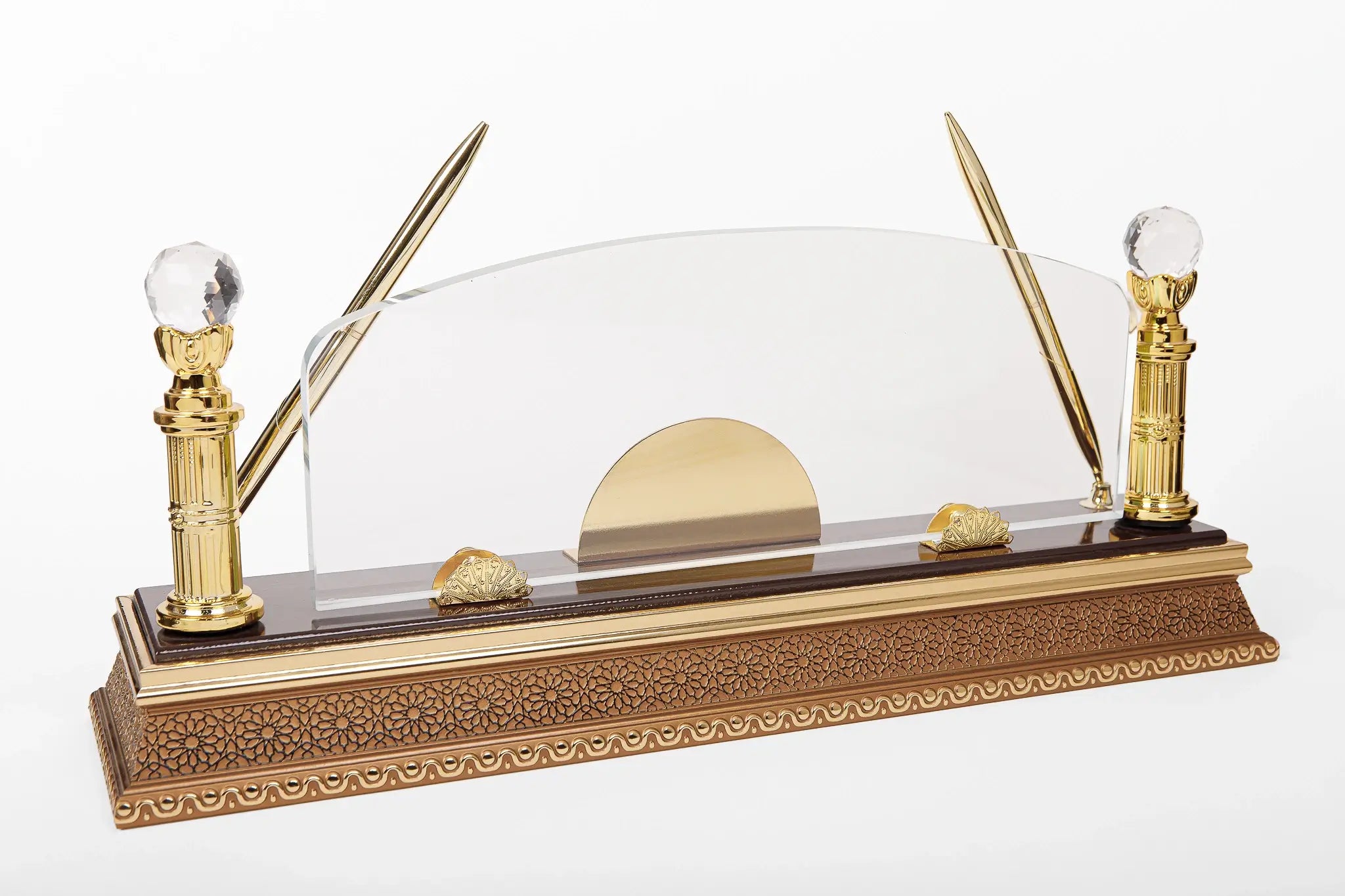 ISLAMIC GOLDEN DESK PYRAMID AS-AH-51