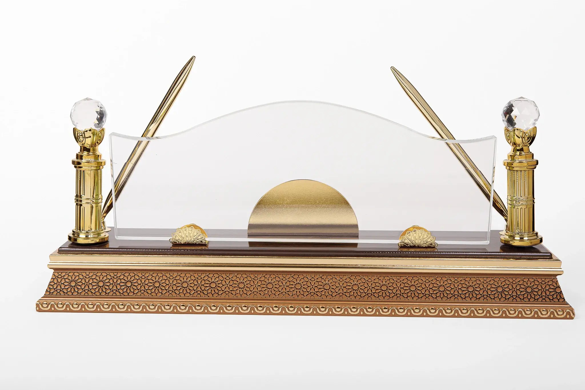ISLAMIC GOLDEN DESK PYRAMID AS-AH-52 ( WHOLESALE )