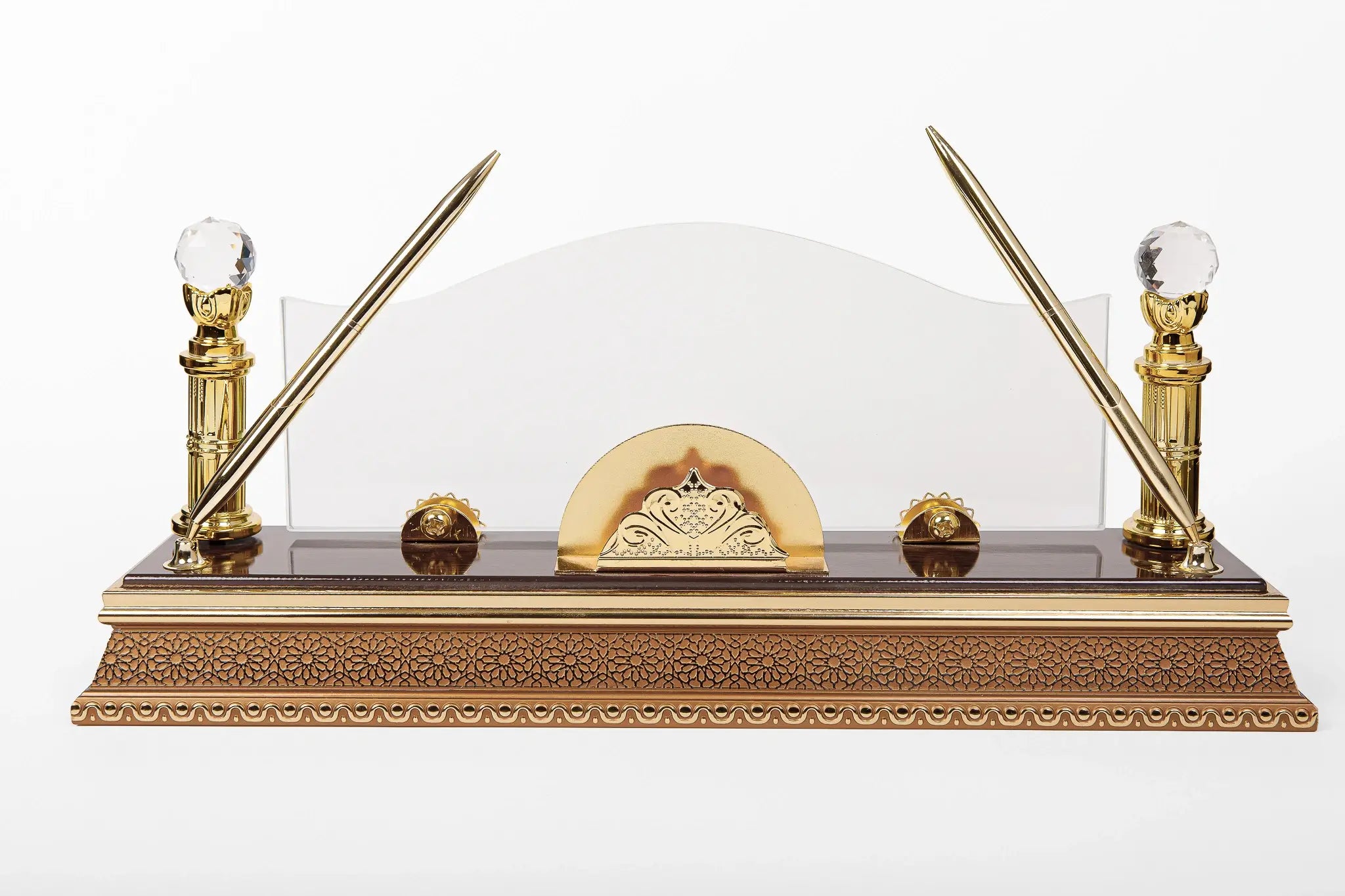 ISLAMIC GOLDEN DESK PYRAMID AS-AH-52 ( WHOLESALE )
