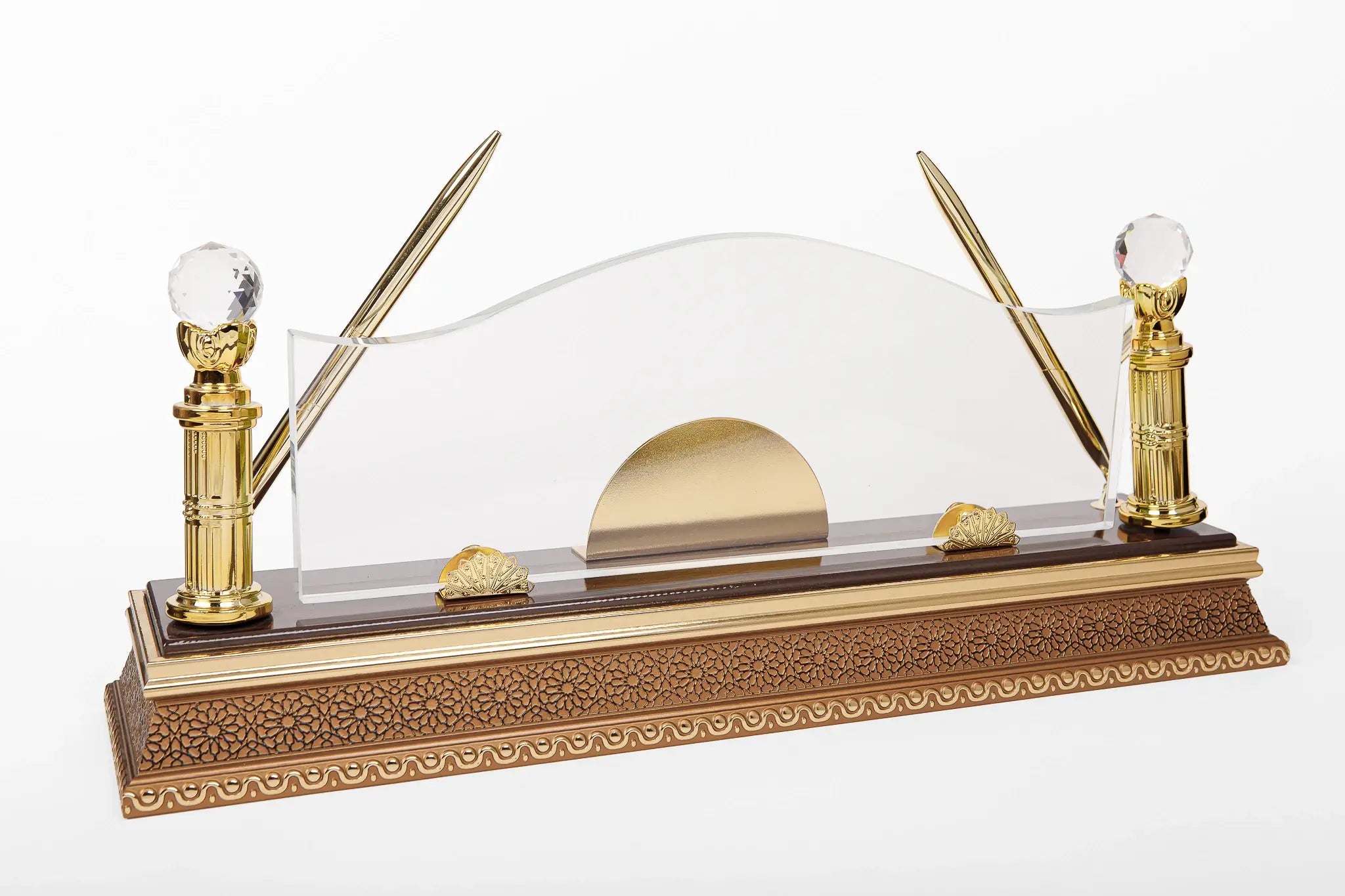 ISLAMIC GOLDEN DESK PYRAMID AS-AH-52