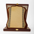 MEDIUM ISLAMIC DECORATIVE WOODEN AWARD W-104