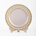 DECORATED SILVER METAL PLATE Atb-014