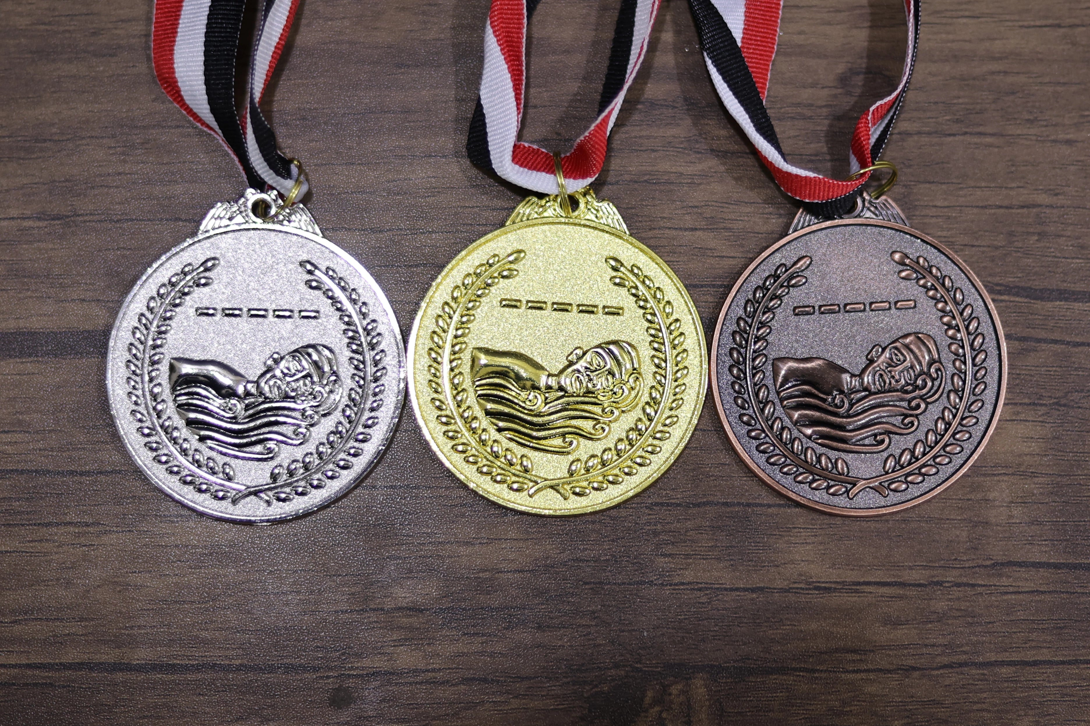 GOLD SWIMMING MEDAL BOX-13G