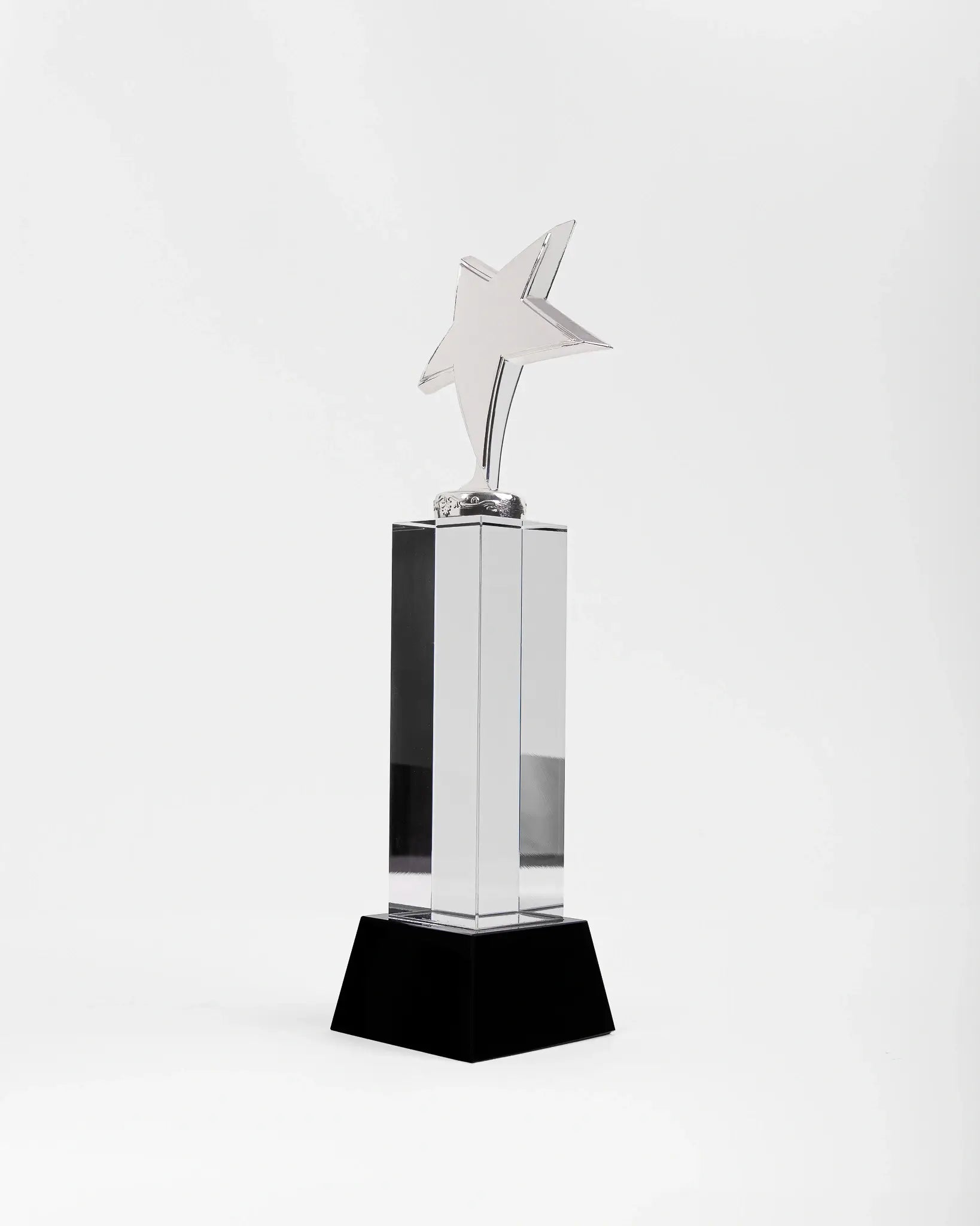 LARGE SILVER STAR OSCAR BOX-17S
