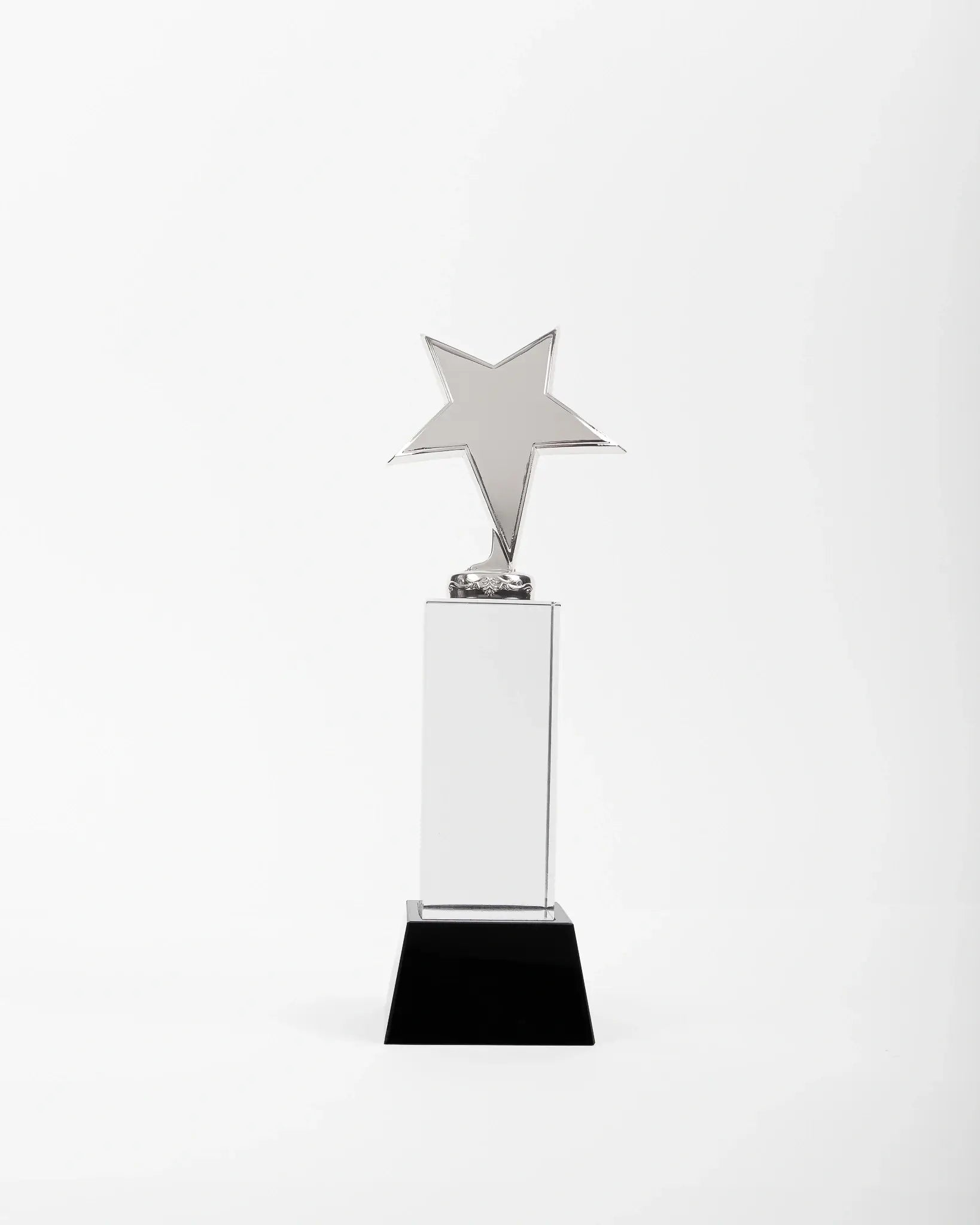 MEDIUM SILVER STAR OSCAR BOX-18S ( WHOLESALE )