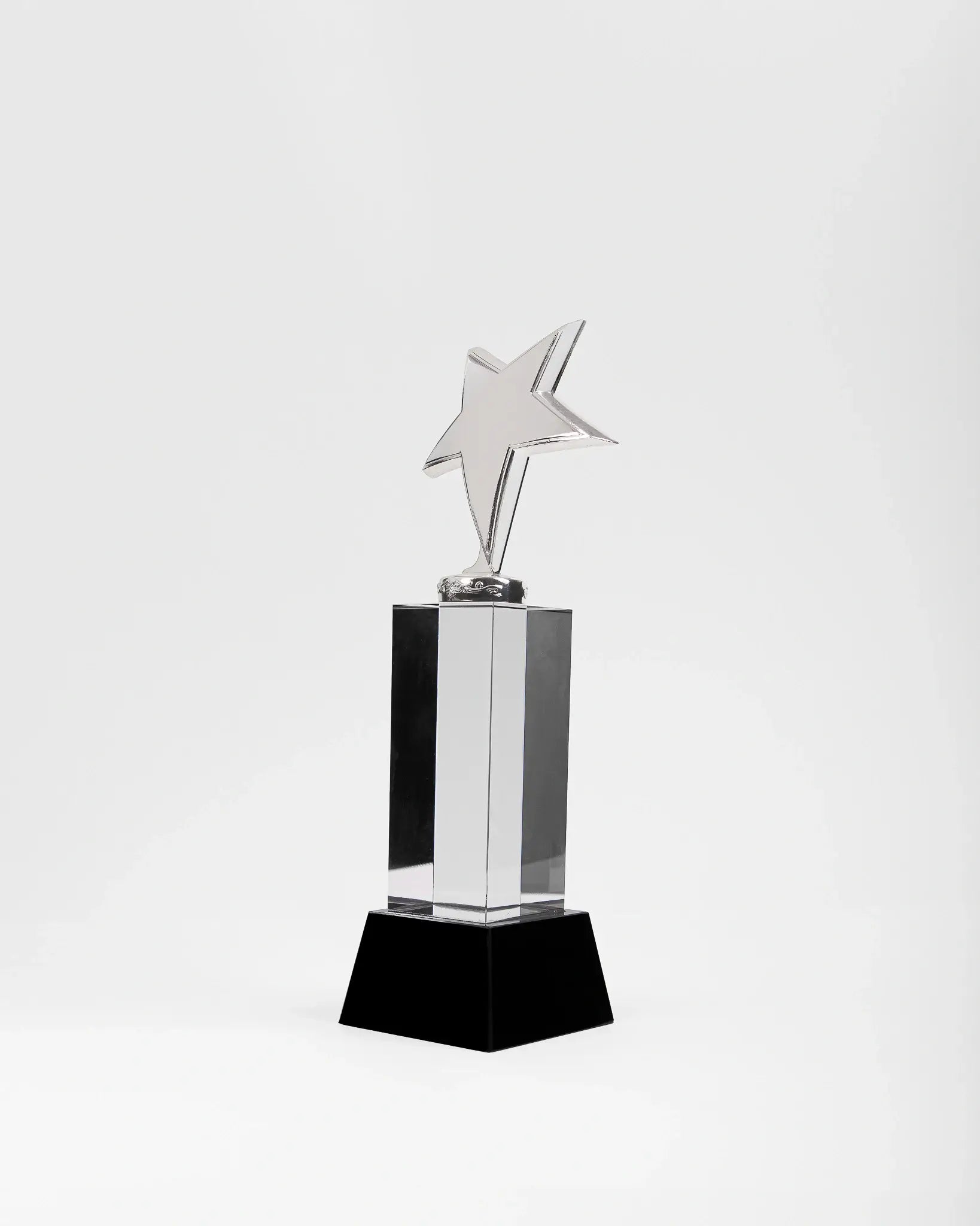 MEDIUM SILVER STAR OSCAR BOX-18S ( WHOLESALE )