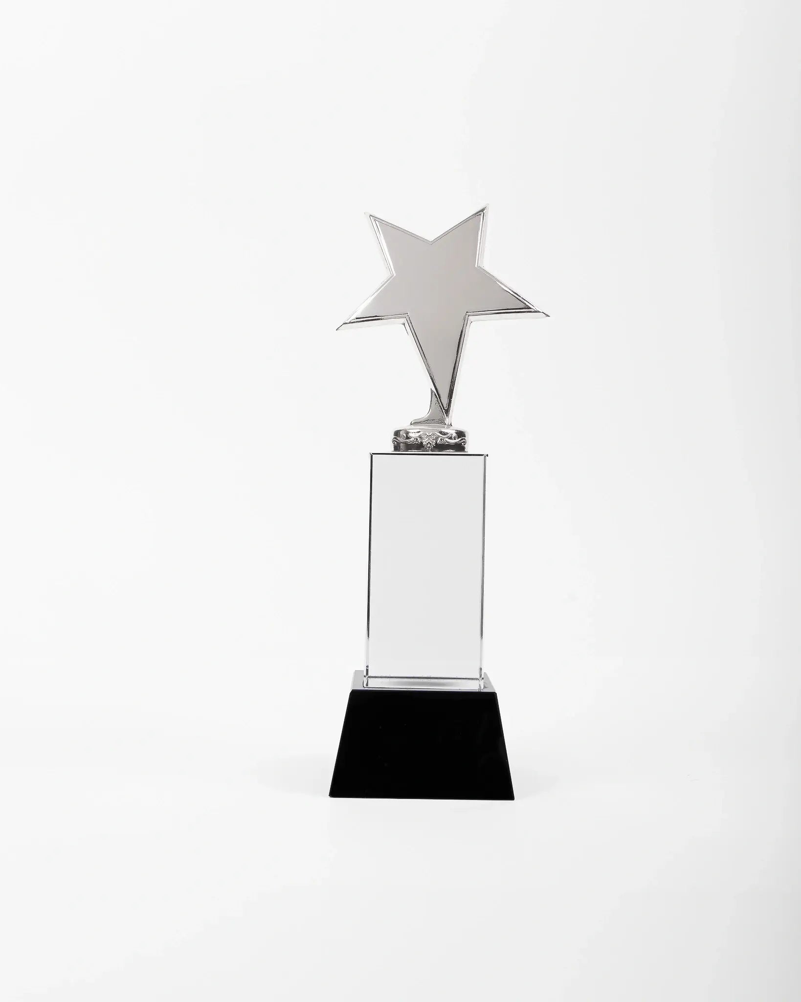 SMALL SILVER STAR OSCAR BOX-19S