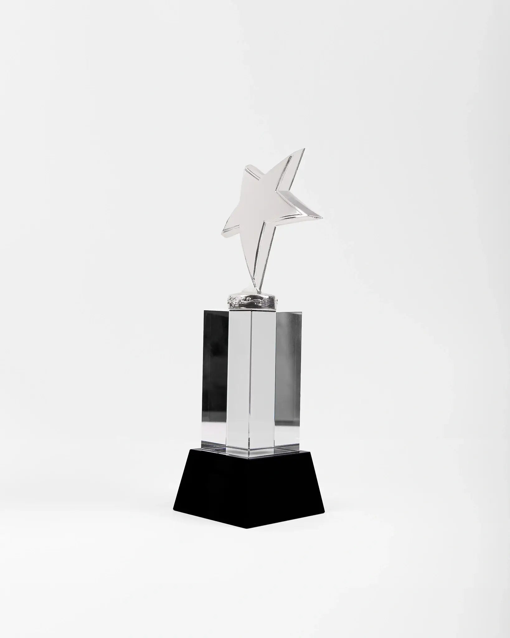 SMALL SILVER STAR OSCAR BOX-19S ( WHOLESALE )