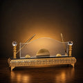 Brown Pyramid Incense Burner AS-W-18