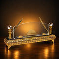 Brown Pyramid Incense Burner AS-W-22