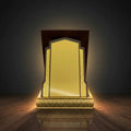 Brown Quran Shield AS-W-13B