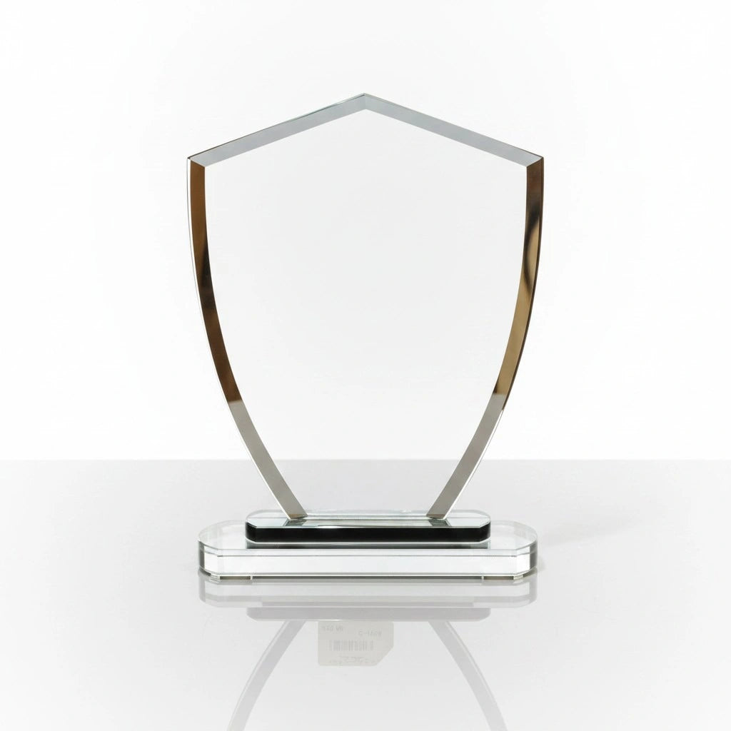 Large Crystal Award with Clear Base C-1006