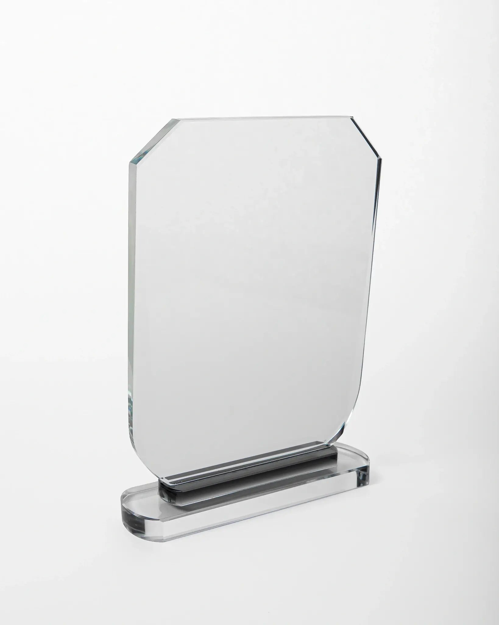 LARGE CRYSTAL AWARD WITH CLEAR BASE C-14 ( WHOLESALE )