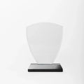 SMALL CRYSTAL AWARD WITH BLACK BASE C-1035