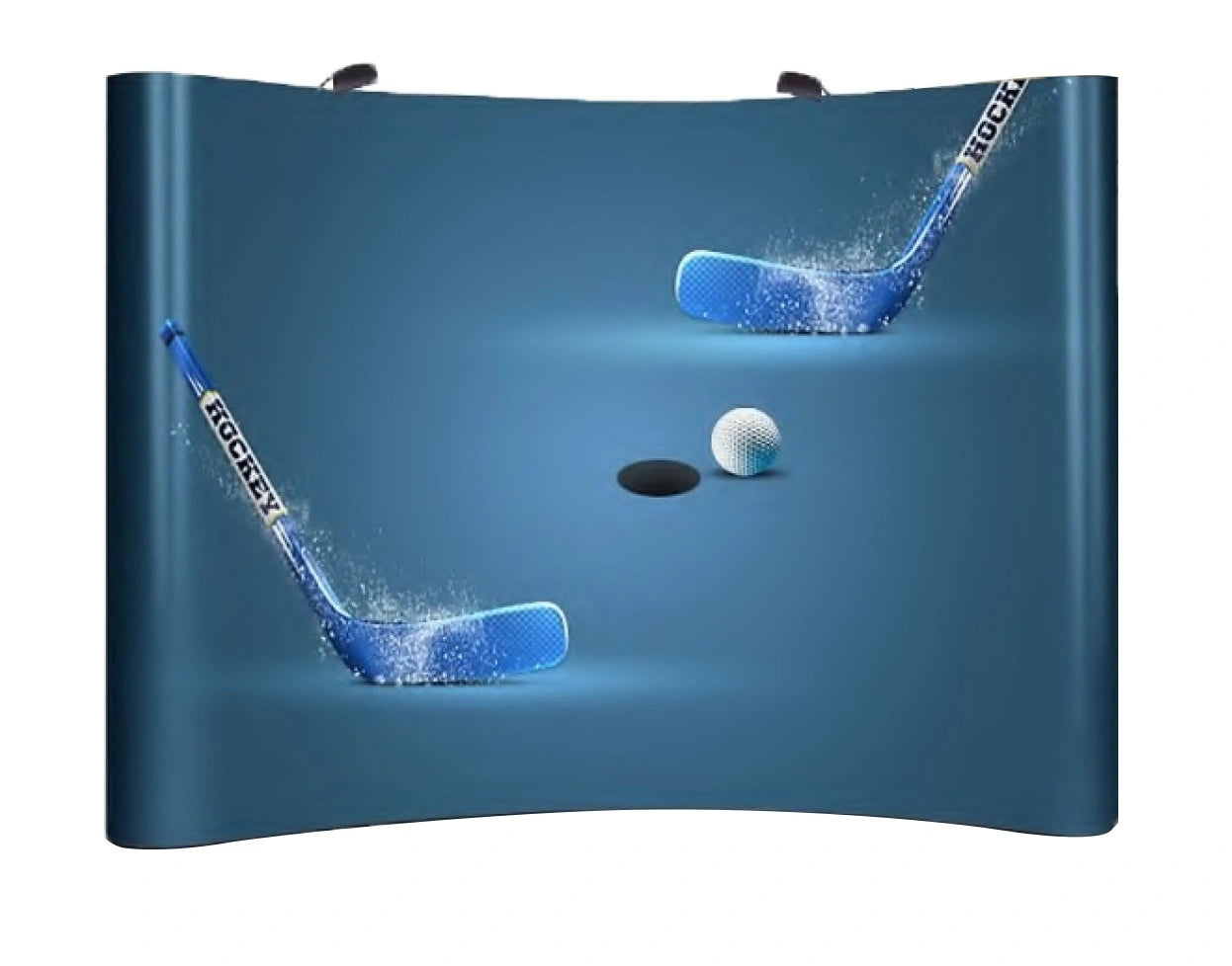 Curved Pop-Up Display 3 × 4 m TOM-POP UP-2