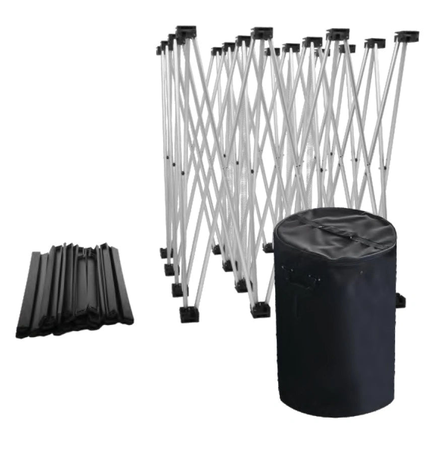 Curved Pop-Up Display 3 × 4 m TOM-POP UP-2
