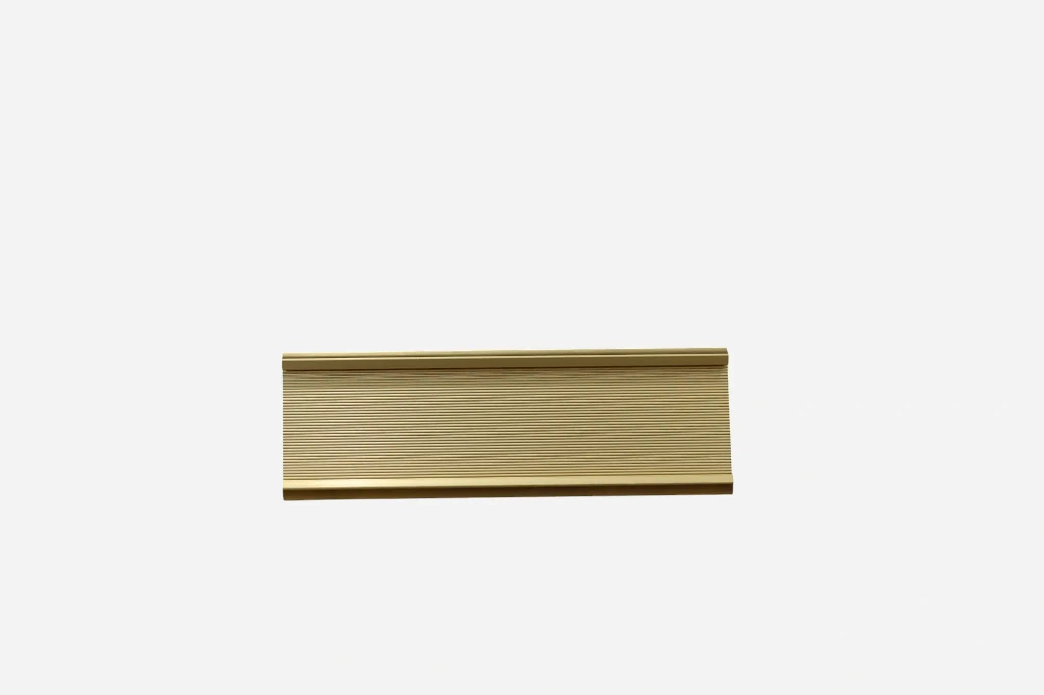 GOLD BRUSHED ALUMINUM STAND 5×20 CM ( WHOLESALE )