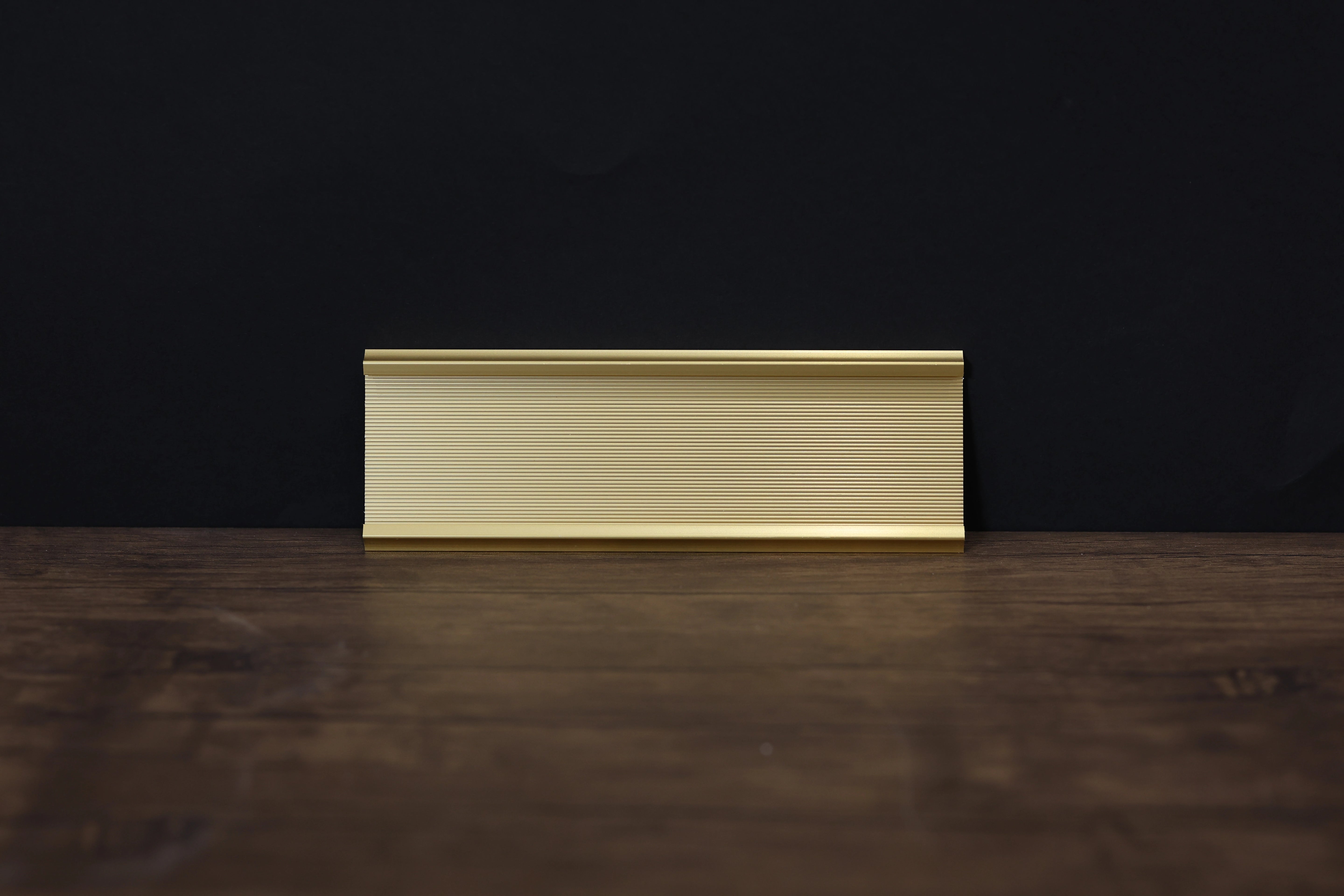 GOLD BRUSHED ALUMINUM STAND 5×20 CM ( WHOLESALE )