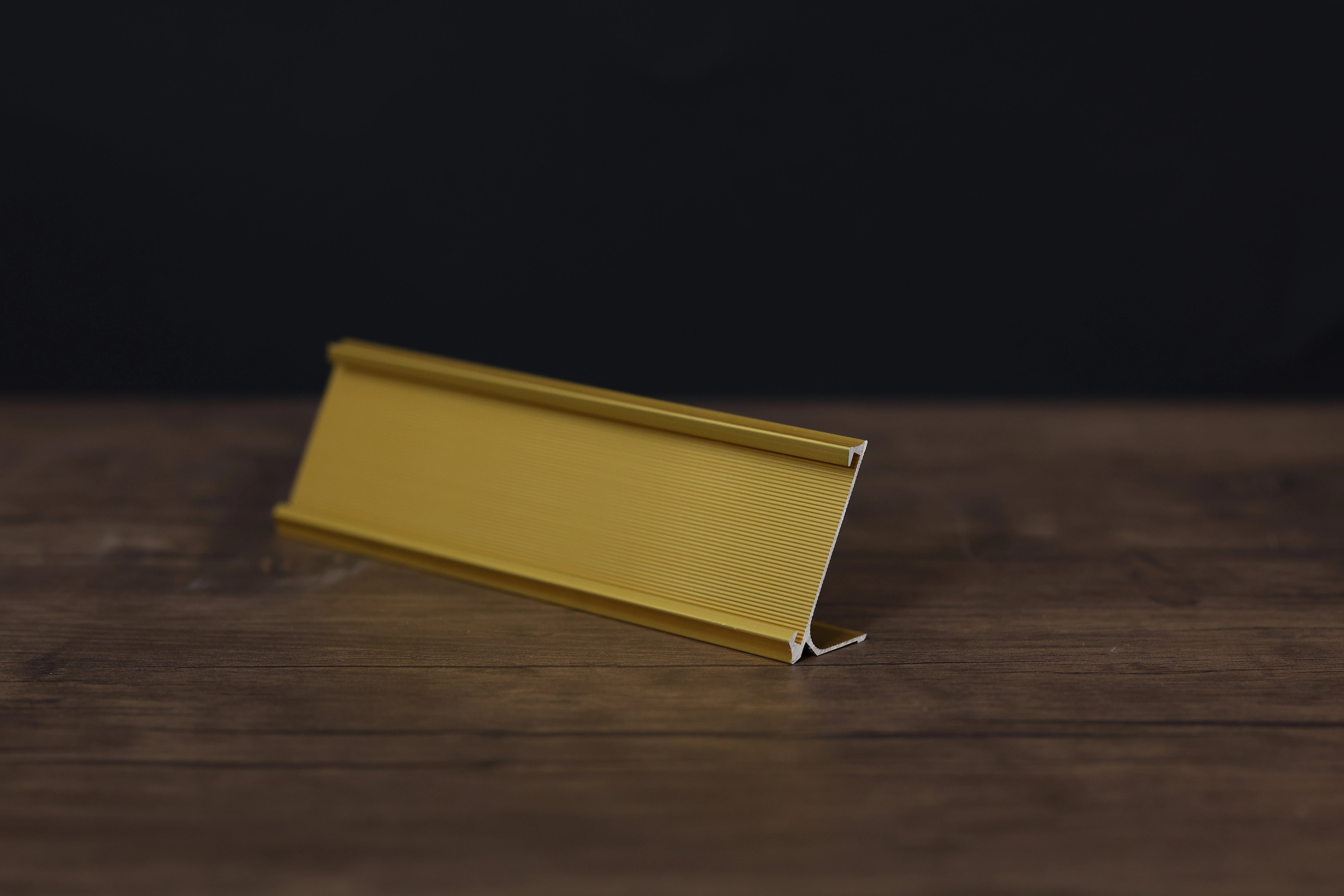 GOLD ALUMINUM STAND – 5×20 CM F-15 ( WHOLESALE )