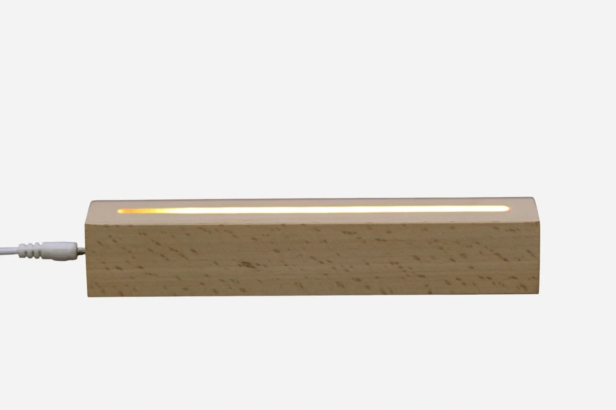 RECTANGULAR WOODEN LED BASE G-3