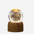 WOODEN ROUND LED LAMP G-4
