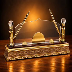 Gold Islamic Desk Pyramid AS-W-25C