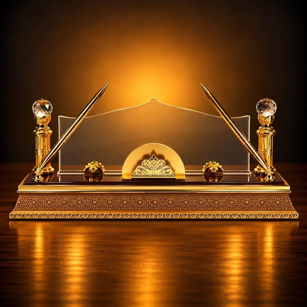 Gold Islamic Desk Pyramid AS-W-25a