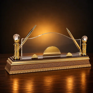Gold Islamic Desk Pyramid AS-W-25a