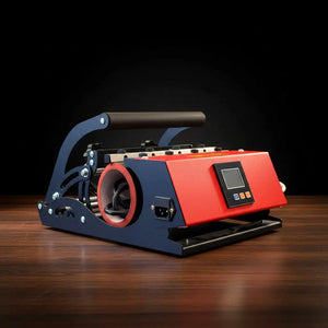 32 Cm Red Digital Heat Press With Manual Wheel MS-10