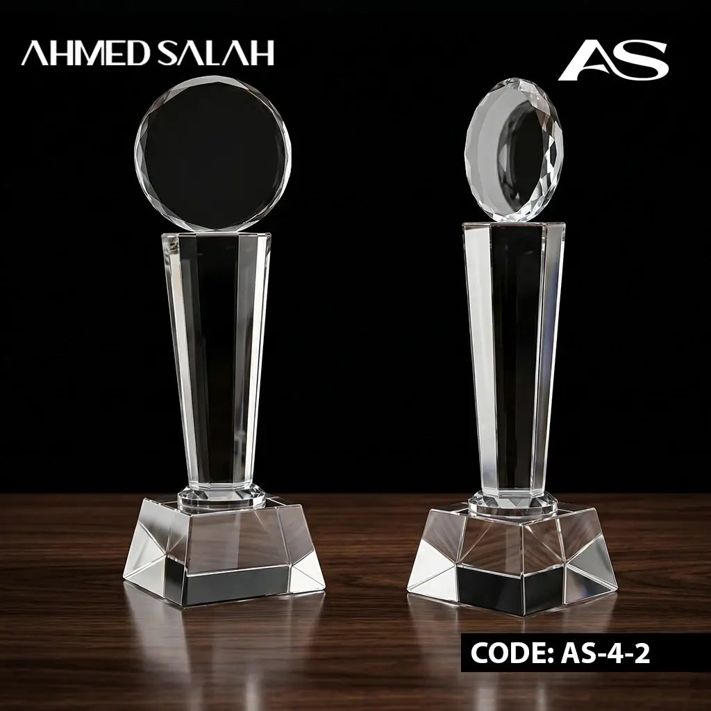 Clear Crystal Oscar Trophy OS-1002 ( WHOLESALE )