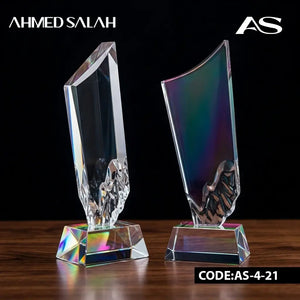 Clear BASE Crystal Oscar Award OS-1018