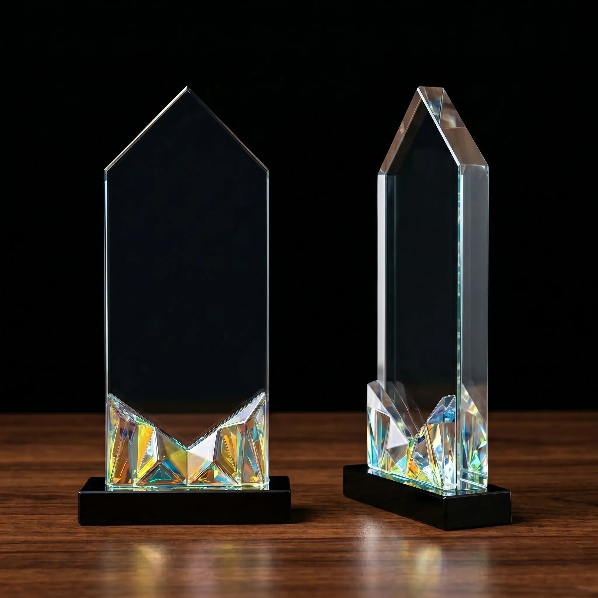 Clear BASE Crystal Oscar Award OS-1019