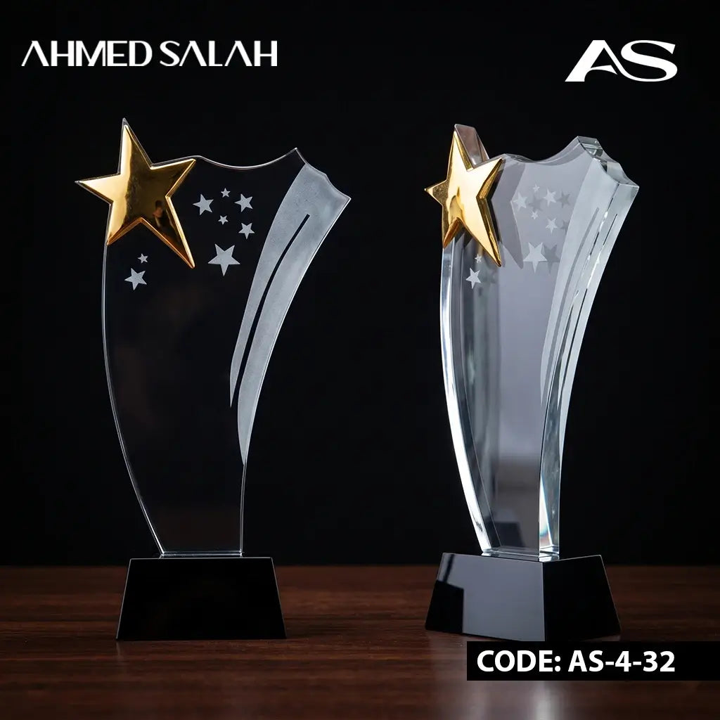 Clear Crystal Star Award ( WHOLESALE )