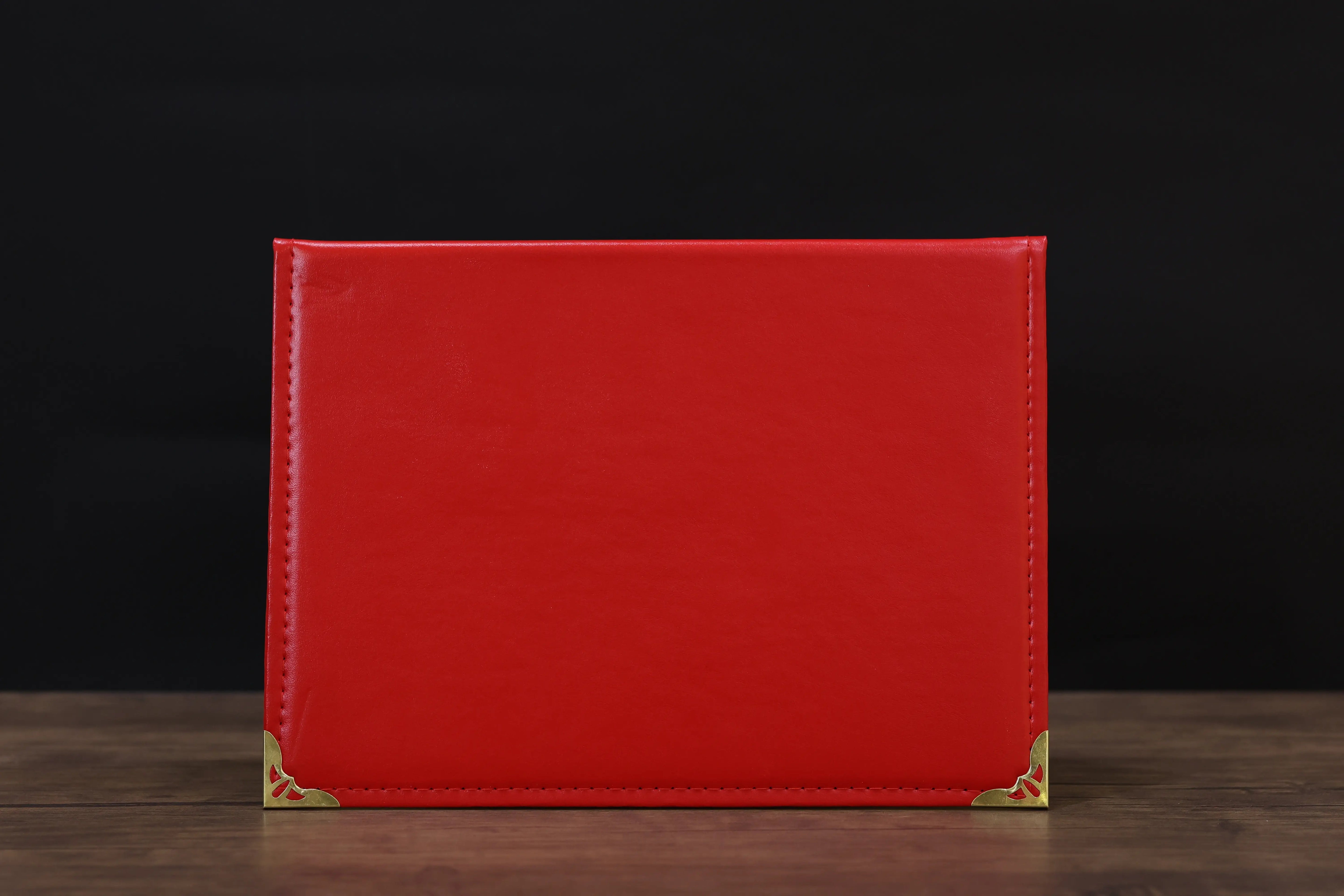 RED LEATHER CASE SH-06-3 ( WHOLESALE )