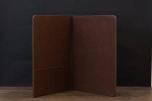 BROWN LEATHER COVER WITH POCKET SH-07-2