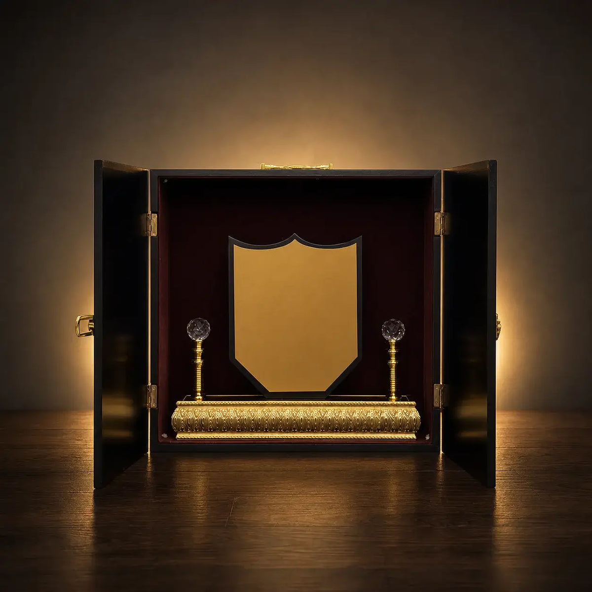 Small Black Gate Shield AS-W-16A