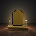 Small Brown Gate Shield AS-W-17B