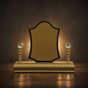 Small Brown Gate Shield AS-W-17C